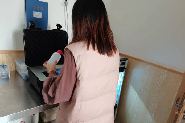坊子实验幼儿园购买多功能食品安全丝瓜视频下载污仪