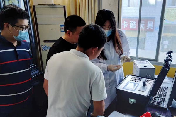 巴东县畜牧局采购多台高智能食品安全丝瓜视频下载污仪