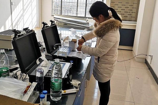 湖南新化县农副产品批发市场配备食品安全丝瓜视频下载污仪